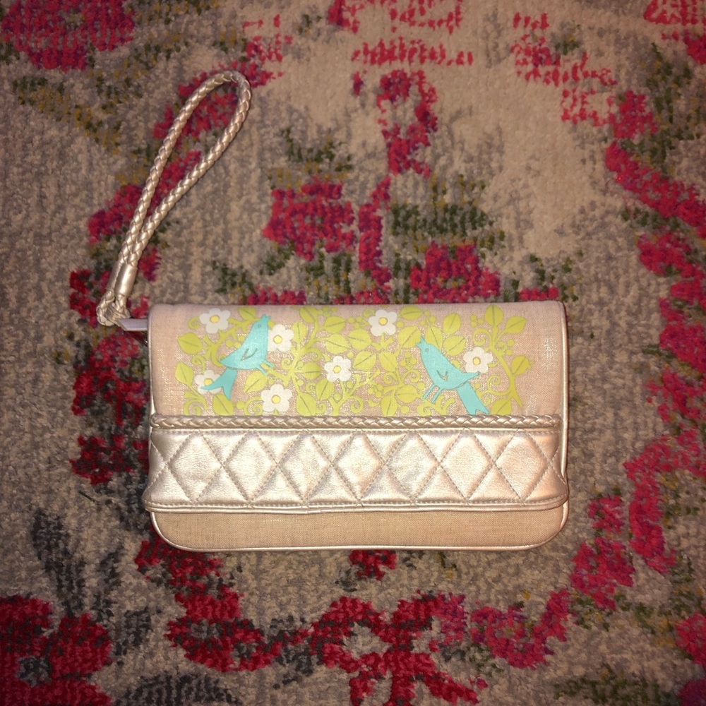 NWOT Vera Bradley Bird Clutch - Picture 1 of 6